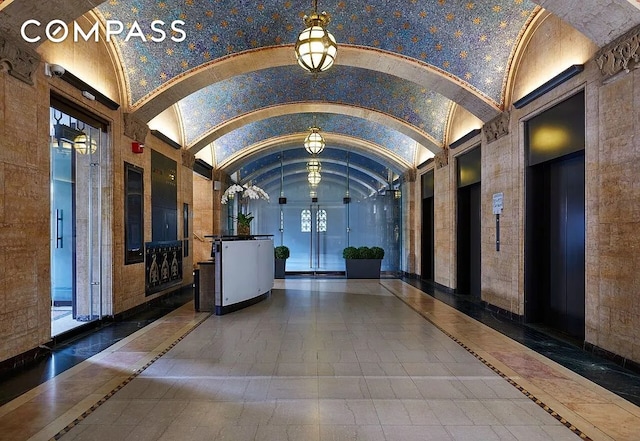 view of community lobby