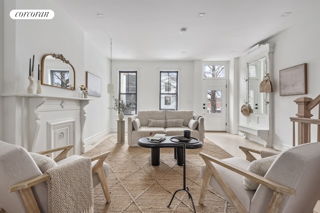 view of living room