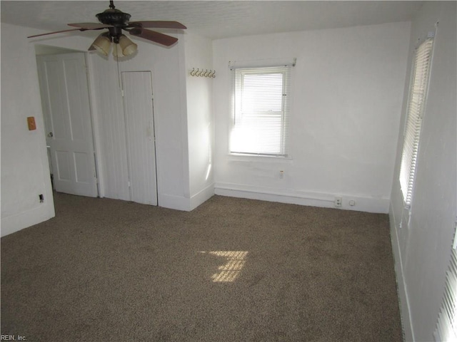 403 S Church St, Smithfield, VA 23430 - carpeted spare room featuring ceiling fan