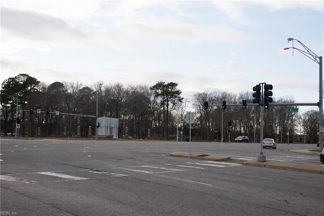 view of road