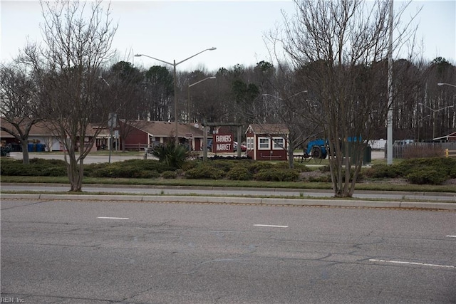 view of road