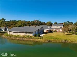 364 Millers Ln, Susan, VA 23163 - bird's eye view with a water view