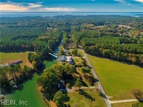 364 Millers Ln, Susan, VA 23163 - aerial view with a view of trees