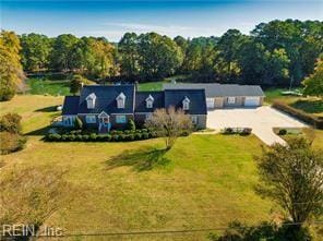 364 Millers Ln, Susan, VA 23163 - birds eye view of property
