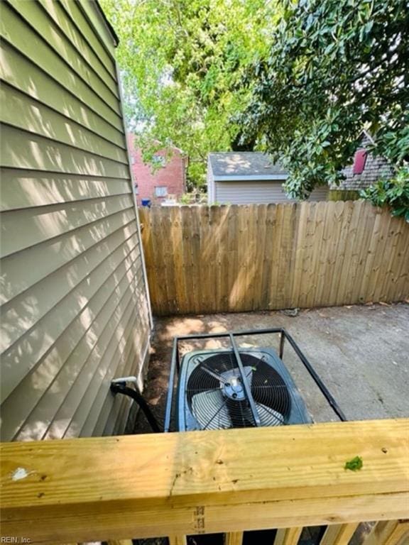 wooden deck featuring a patio