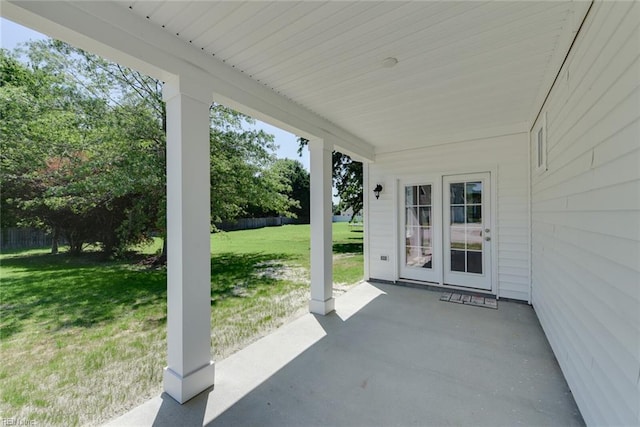 view of patio / terrace