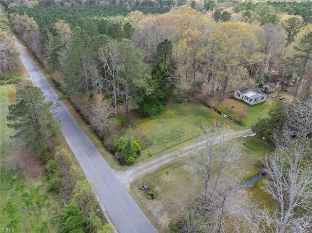 view of drone / aerial view