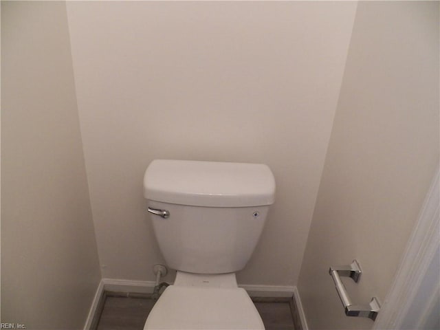 bathroom with toilet