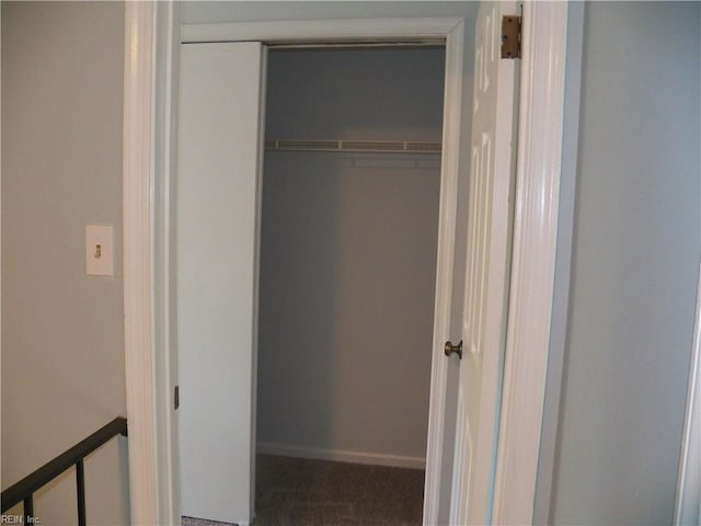 view of closet