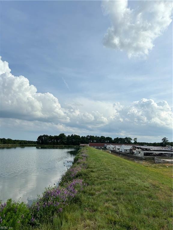 view of water feature