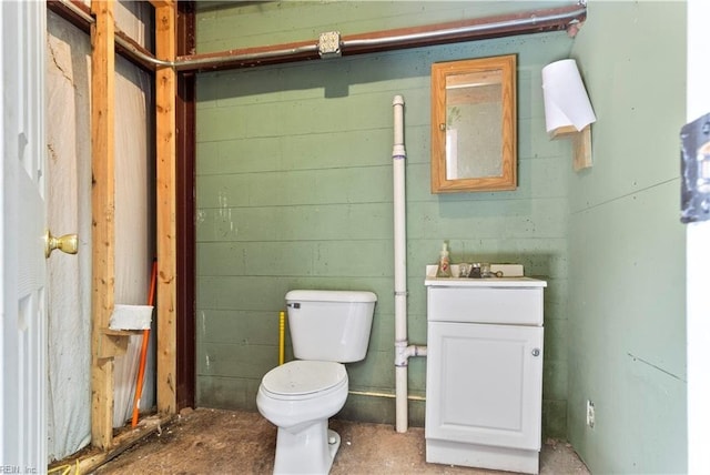 bathroom featuring toilet