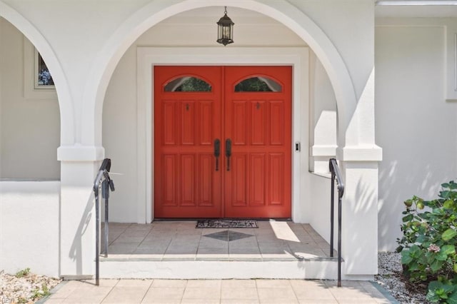 view of entrance to property