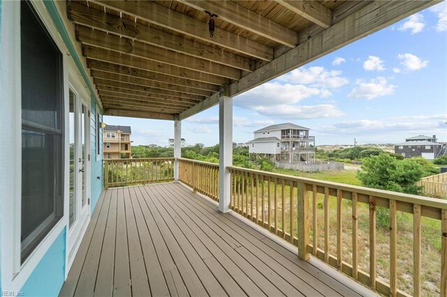 view of deck