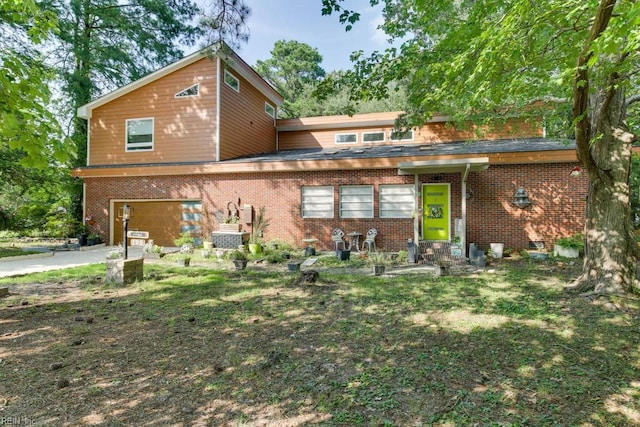 view of front of property with central AC unit