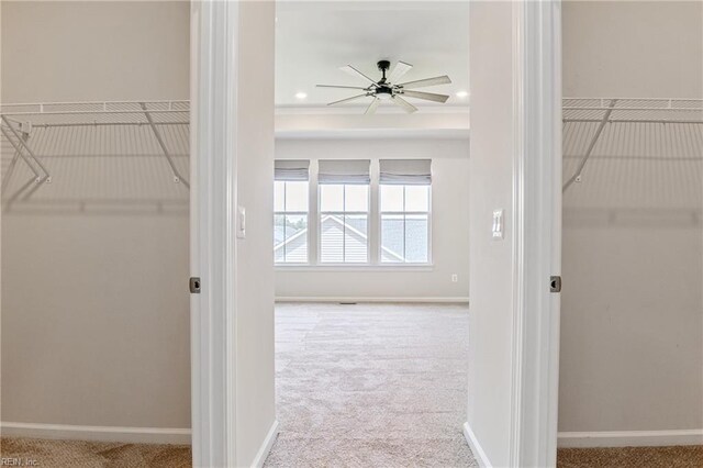 bathroom featuring vanity, tile patterned flooring, and a wealth of natural light