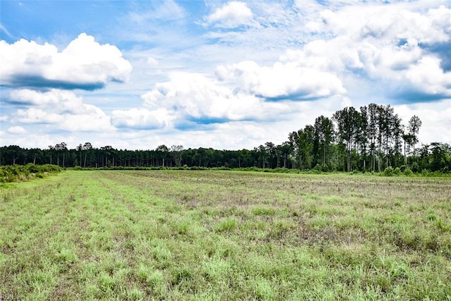 view of nature featuring a rural view