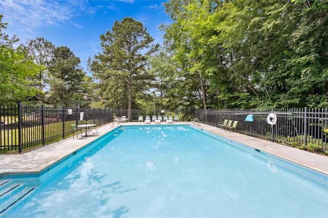 view of pool