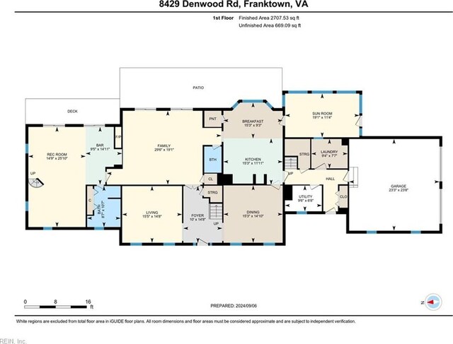 8429 Denwood Rd, Franktown, VA 23354 - home floor plan