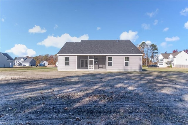 view of rear view of house