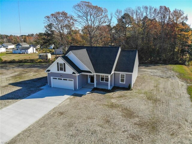 view of front of home featuring a porch