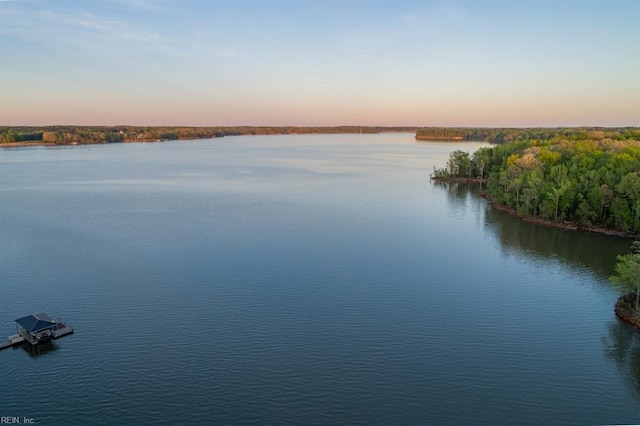 property view of water