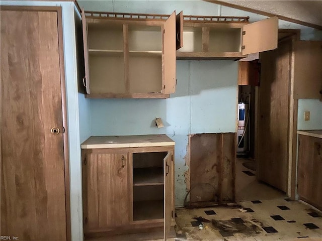 kitchen with water heater