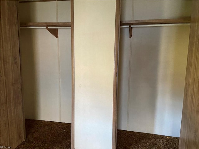 view of closet