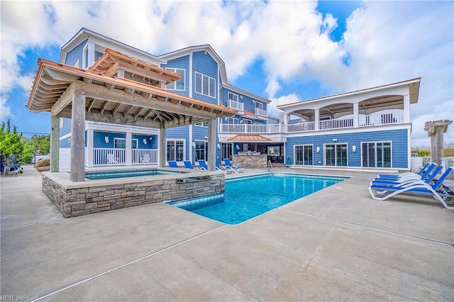 2816 Sandfiddler Rd, Virginia Beach, VA 23456 - swimming pool with a patio area