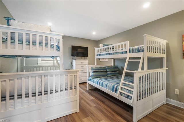 2816 Sandfiddler Rd, Virginia Beach, VA 23456 - bedroom with wood finished floors, baseboards, and recessed lighting