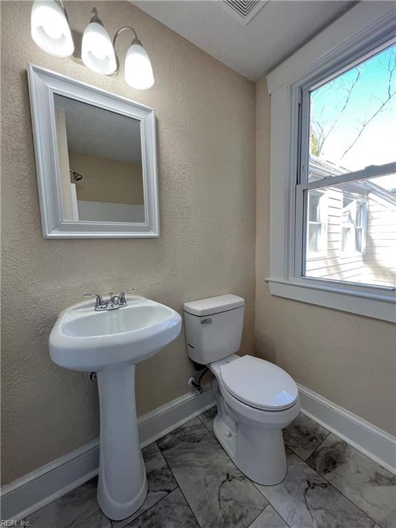 bathroom with toilet