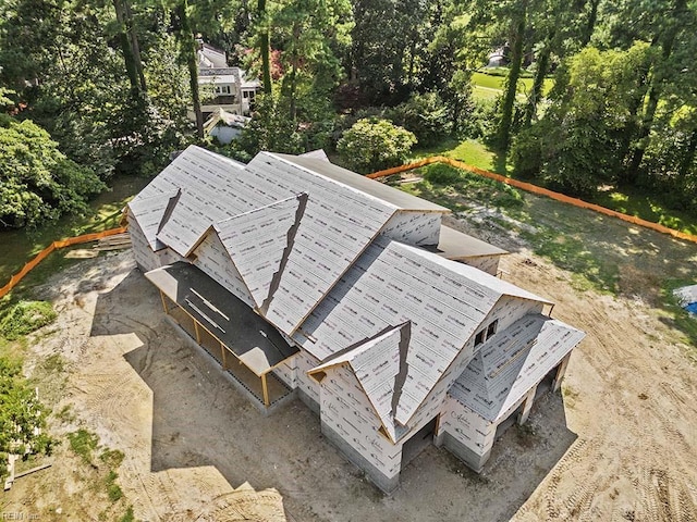 drone / aerial view