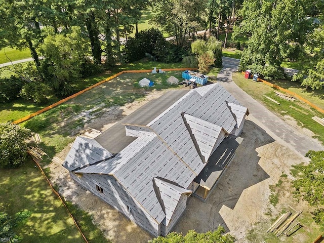 drone / aerial view