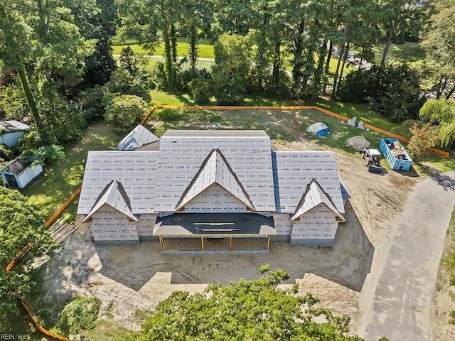 drone / aerial view