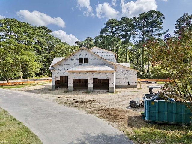 view of home's exterior