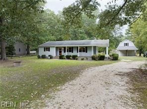 view of ranch-style house