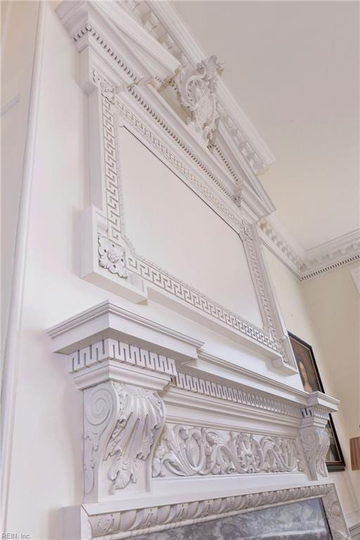 details with crown molding