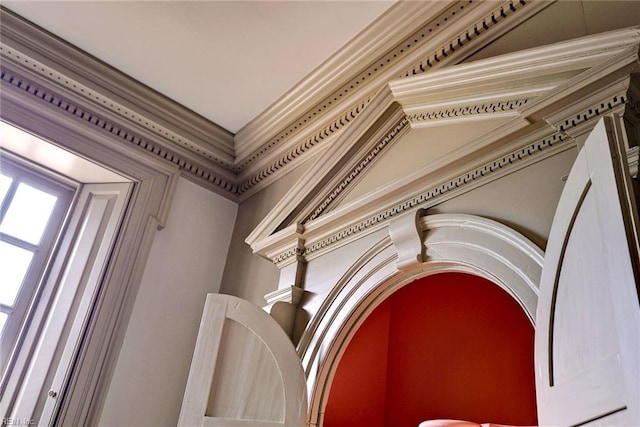 room details featuring ornamental molding