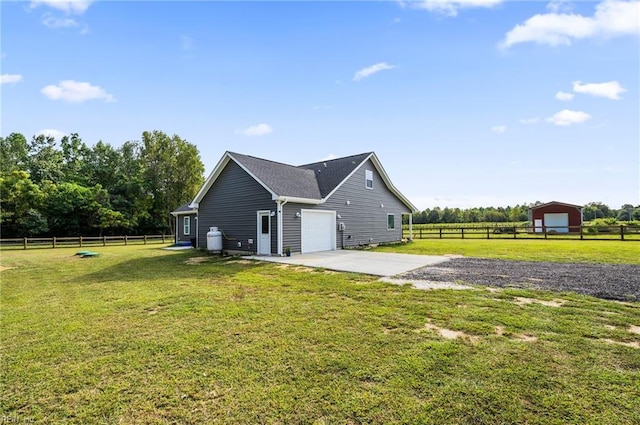15338 Everets Rd, Windsor, VA 23487 - view of home's exterior with driveway and an attached garage