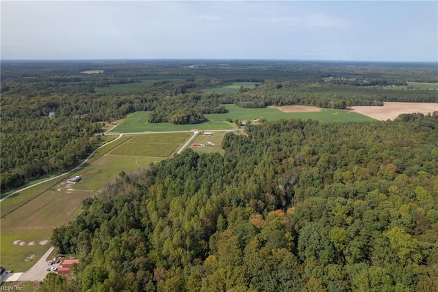 15338 Everets Rd, Windsor, VA 23487 - aerial overview of property's location with a forest