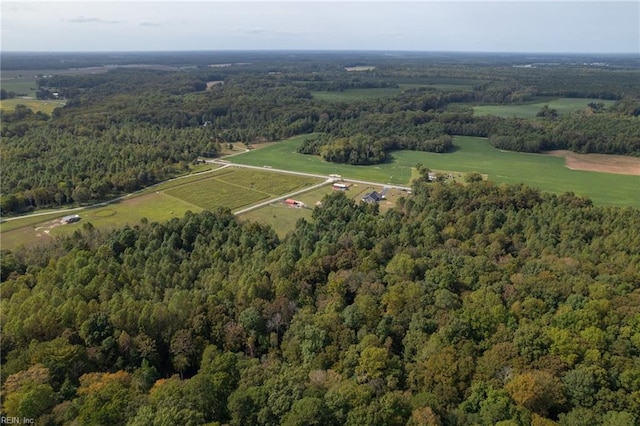 15338 Everets Rd, Windsor, VA 23487 - aerial view of property's location with a heavily wooded area