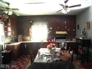 kitchen with stove