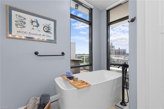 bathroom with a wealth of natural light