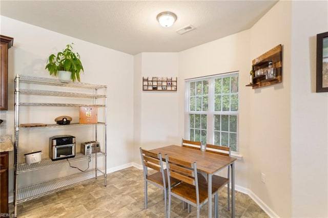 view of dining space