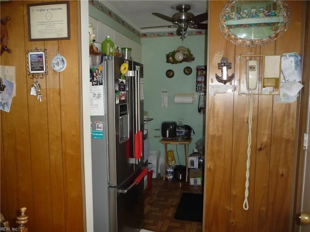 view of utility room