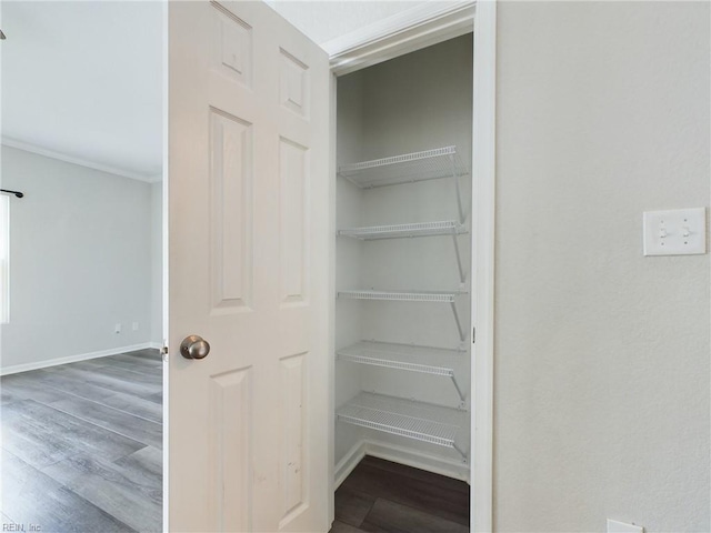 view of closet