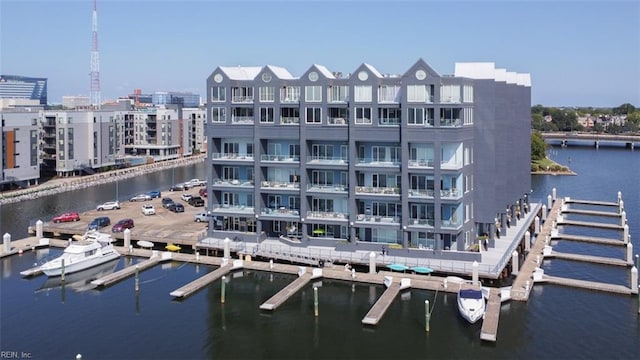 40 Rader St Unit 507, Norfolk, VA 23510 - view of apartment building / complex featuring a water view