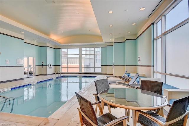 view of pool