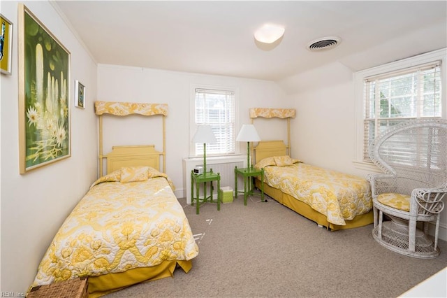 bedroom featuring carpet floors