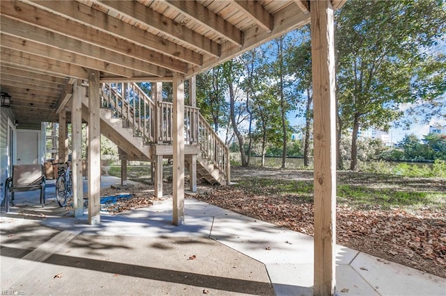 view of patio