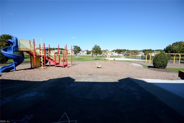 view of jungle gym